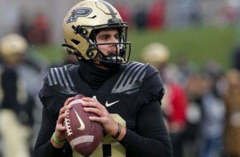 Aidan O’Connell goes 26-for-31 with four touchdowns as Purdue decimates Indiana 44-7 in Old Oaken Bucket game