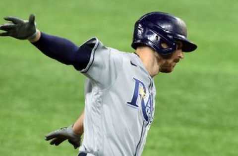 Brandon Lowe smashes home run as Rays strike first in Game 2, go up 1-0