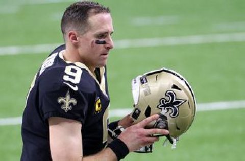Clay Travis: Brees & Saints were fortunate to beat Bears, they may not be so lucky with Brady & Bucs | FOX BET LIVE