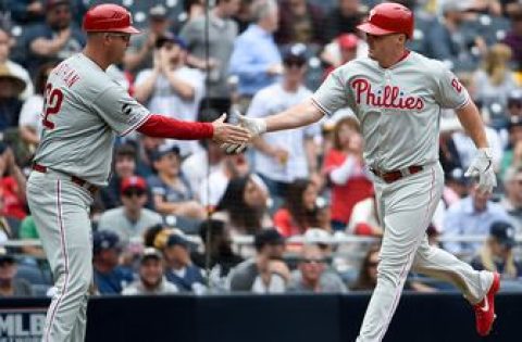 Jay Bruce continues hot start in Philadelphia with 3rd home run in 2 days