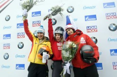 Russia sweeps golds in World Cup skeleton at Lake Placid