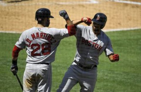 Bogaerts homers, has 3 hits as Red Sox defeat Angels 4-3