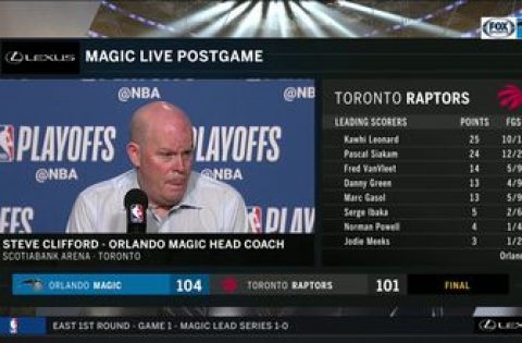 Steve Clifford: ‘Even when things went against us, we hung in there and kept fighting’