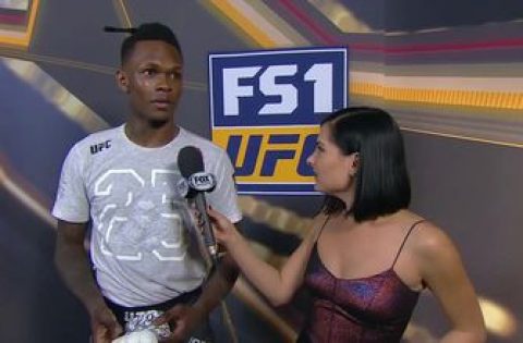 Israel Adesanya talks after TKO Victory | INTERVIEW | POST-FIGHT | UFC 230