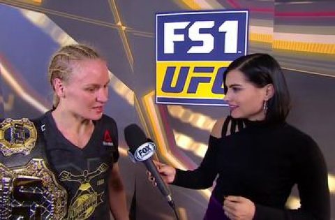 Valentina Shevchenko speaks after winning Flyweight belt | INTERVIEW | POST-FIGHT | UFC 231