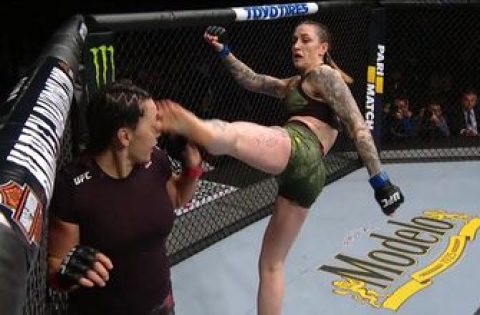 Megan Anderson TKO’s Cat Zingano | HIGHLIGHT | UFC 232