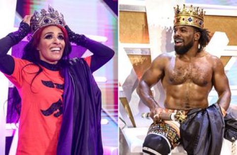The WWE Universe reacts to newly crowned King and Queen