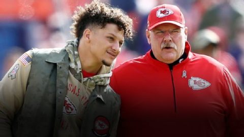 Chiefs’ Andy Reid on Patrick Mahomes changing his profile pic: ‘Thanks for making me feel young’