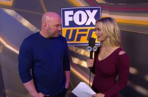 Dana White wants to give FOX a show on Saturday night | WEIGH-INS | INTERVIEW | UFC on FOX