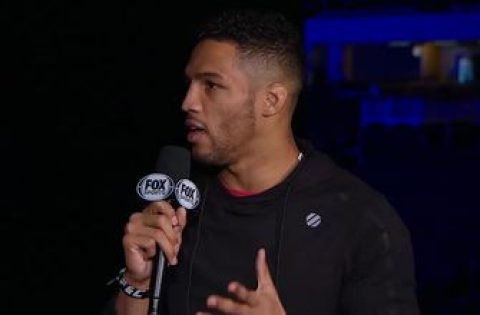 Kevin Lee stops buy the UFC on FOX set | WEIGH-INS | INTERVIEW | UFC on FOX