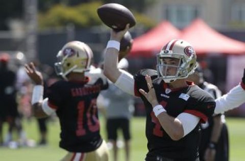 Beathard, Mullens to split time when 49ers host Cowboys