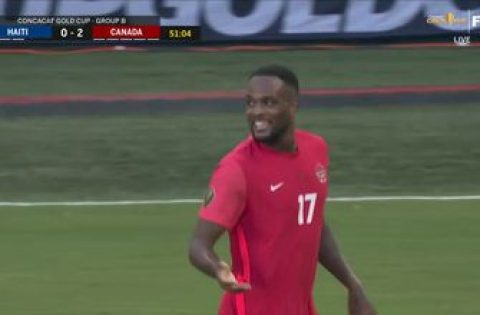 Cyle Larin extends Canada’s lead over Haiti, 2-0