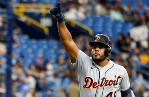 Jeimer Candelario launches home run, leads Tigers over Rays 4-3