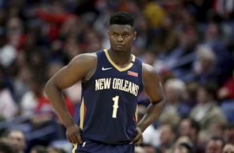 Zion Williamson practicing, could play in Pelicans’ opener