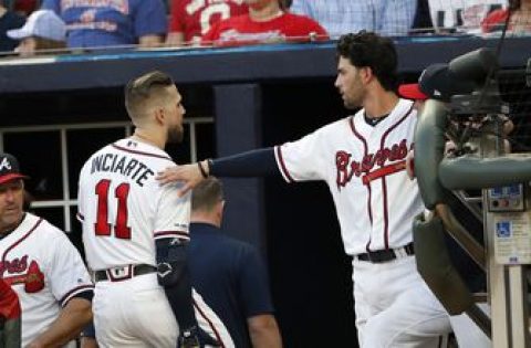 Braves CF Inciarte leaves game with apparent leg injury