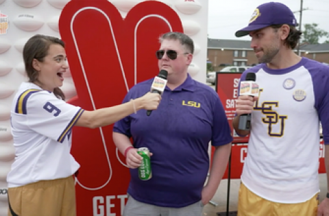 LSU fans give their best Coach O impressions: Ultimate College Football Road Trip
