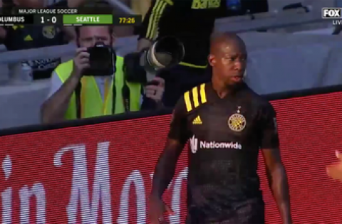Bradley Wright-Phillips puts Columbus ahead, 1-0, with 77th-minute goal