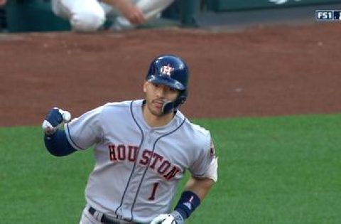 Carlos Correa blows game open with grand slam to give Astros 6-0 lead over Cardinals