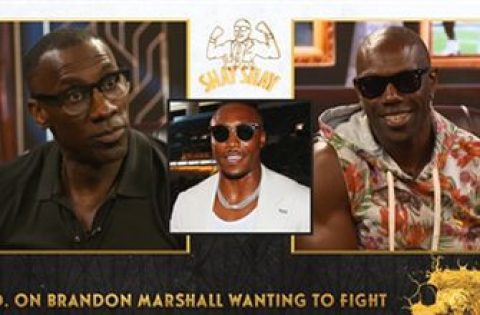 “I’d knock your a** out for an extra $2M.” — Terrell Owens response to Brandon Marshall for a celebrity boxing match I Club Shay Shay