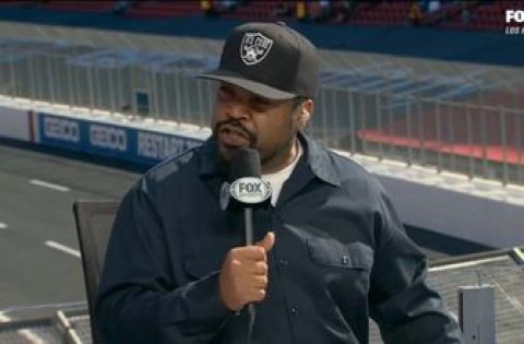 ‘This is amazing’ — Ice Cube joins ‘NASCAR Raceday’ to discuss the Clash at the Coliseum