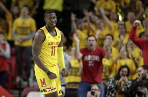 No. 3 Maryland rallies from 15 down, beats Illinois 59-58