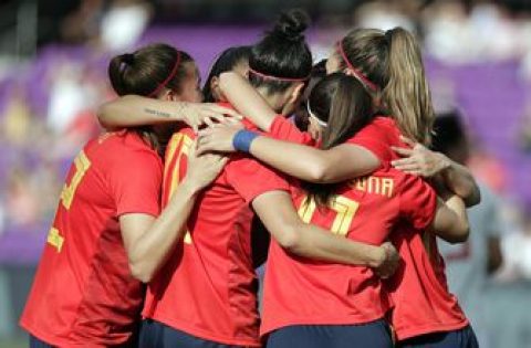 Spain downs Japan 3-1 in  SheBelieves Cup opener