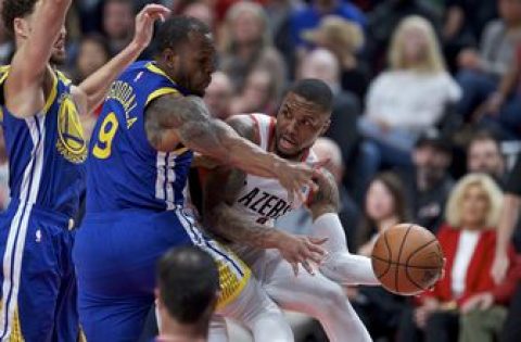 Golden State’s Iguodala out for Game 4 with left calf injury
