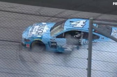 Watch the final laps of Kevin Harvick’s dominating The Real Heroes 400 victory at Darlington Raceway