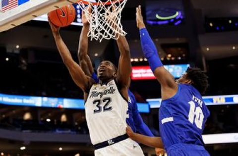 Darryl Morsell goes off for 26-5-3 as Marquette edge past Seton Hall, 73-72