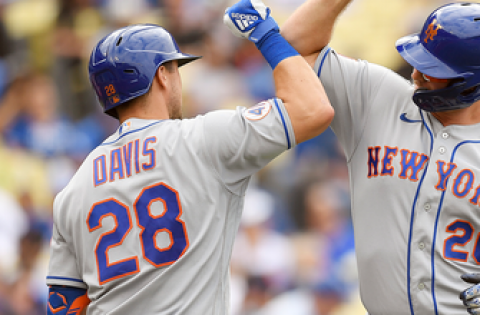 J.D. Davis crushes two run homer to help Mets take down Dodgers, 7-2