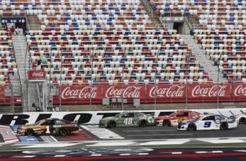 No fans, no problem: Some Coca-Cola 600 fans turn out anyway