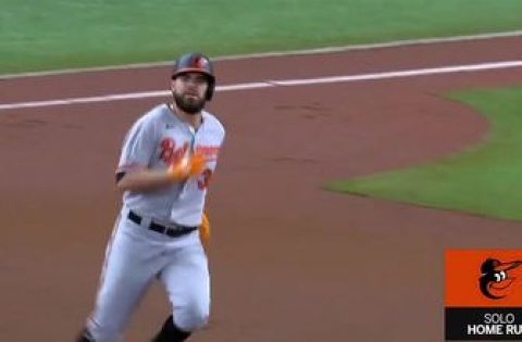 Renato Núñez opens up scoring for Orioles with solo homer in first inning