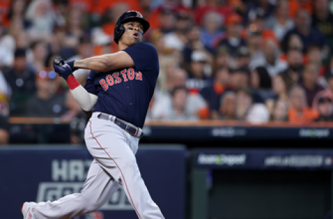 Rafael Devers clubs Red Sox’s second grand slam in as many innings to extend lead over Astros, 8-0