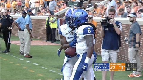 Tennessee stunned as Georgia St. rallies for win