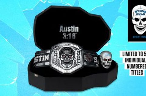 Limited Edition “Stone Cold” Legacy Title now available on WWE Shop