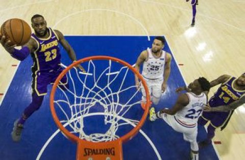New-look 76ers beat LeBron James and Lakers 143-120