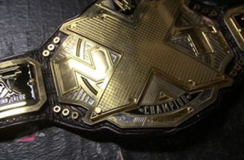 Finn Bálor’s side plates are added to the NXT Title: WWE Network Exclusive, Sept. 16, 2020