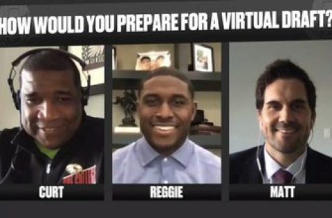 Reggie Bush and Matt Leinart discuss the Virtual NFL Draft