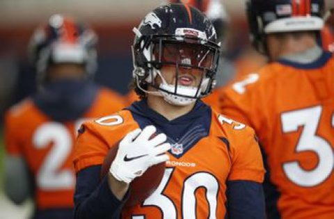 Phillip Lindsay steadily works way back from wrist injury