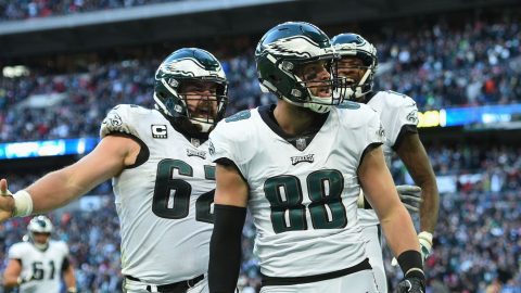 NFL at Wembley: Eagles beat Jaguars in front of record crowd