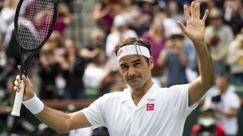 Indian Wells: Roger Federer beats Kyle Edmund to reach quarter-finals
