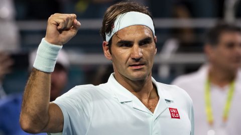 Miami Open: Roger Federer beats Filip Krajinovic to reach fourth round