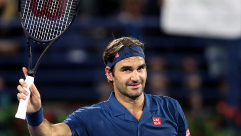 Roger Federer beats Marton Fucsovics to reach Dubai Tennis Championships semi-final
