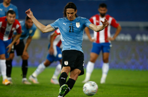 Edinson Cavani’s penalty kick gives Uruguay 1-0 edge over Paraguay