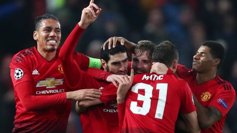 Manchester United 1-0 Young Boys: Marouane Fellaini’s late strike sends United through