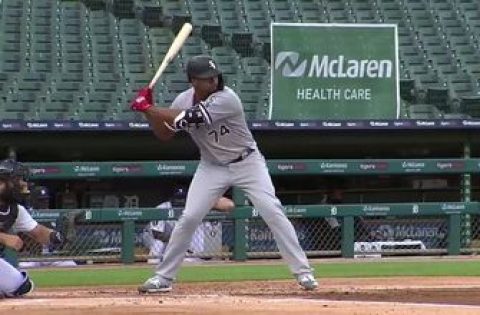 Eloy Jimenez swats three-run homer, White Sox jump out to early lead