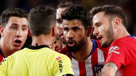 Diego Costa: Atletico Madrid striker gets eight-game ban for abusing referee
