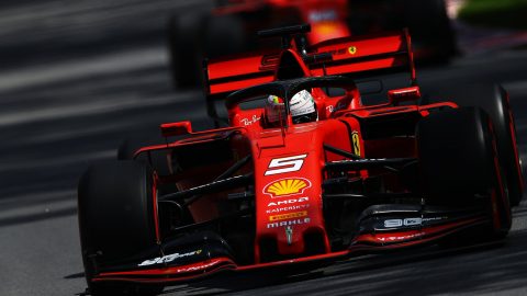 Lewis Hamilton crashes in Canada GP practice; Ferrari’s Leclerc and Vettel top