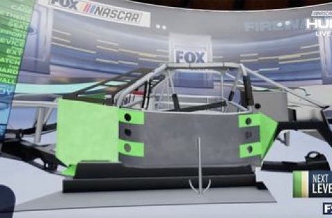 A closer look at the safety features inside a NASCAR Cup Series car