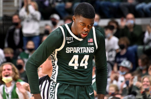 Gabe Brown shoots the lights out with six three-pointers as Michigan State wins 81-68